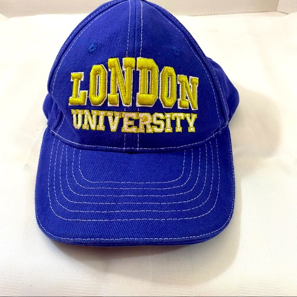 London university unisex baseball cap adjustable size brass buckle adjustment - Picture 1 of 6